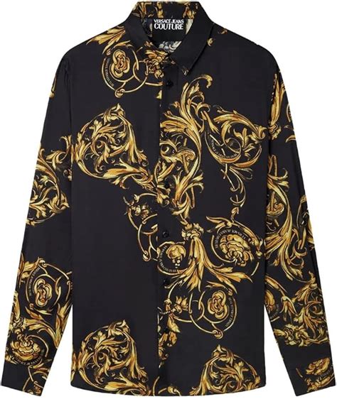 camicia estiva versace anni 80 90 uomo colorata|Camicie da uomo Versace Jeans Couture .